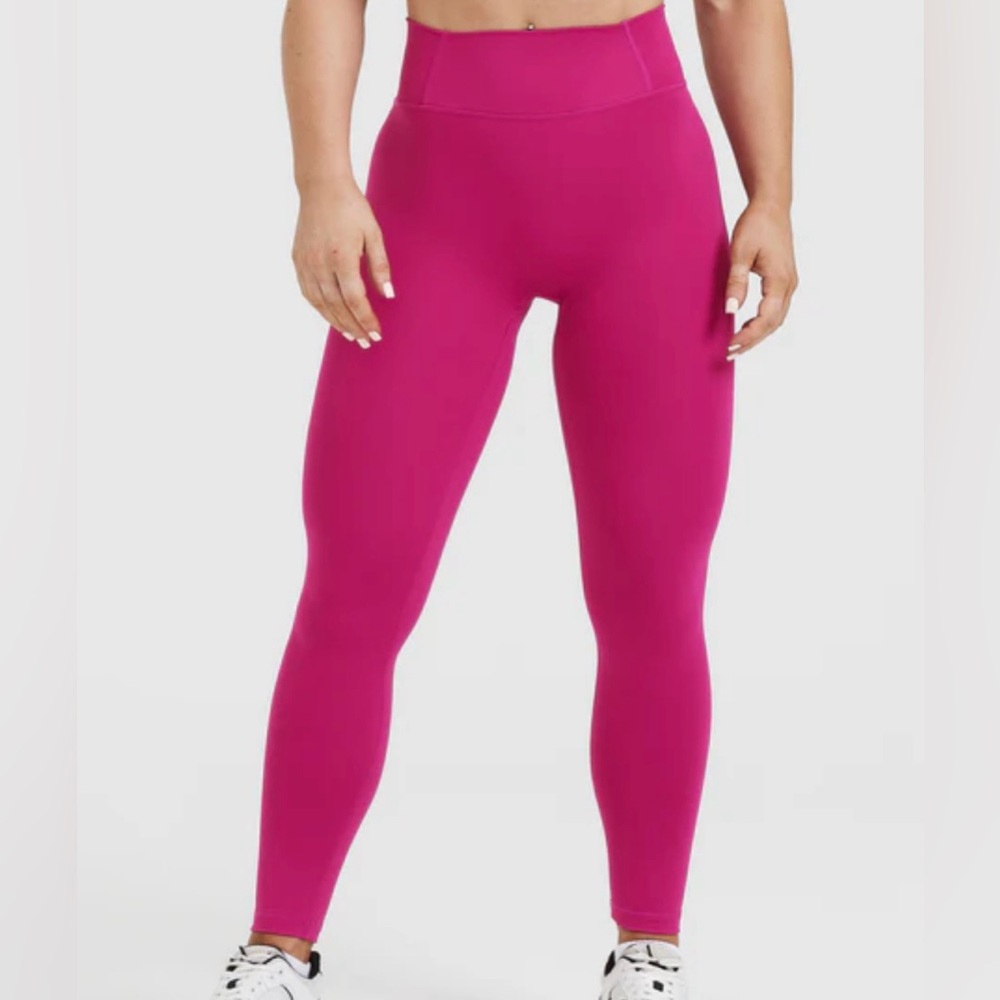 ONER ACTIVE TIMELESS HIGH WAISTED LEGGINGS FUCHSIA SIZE S REGULAR
